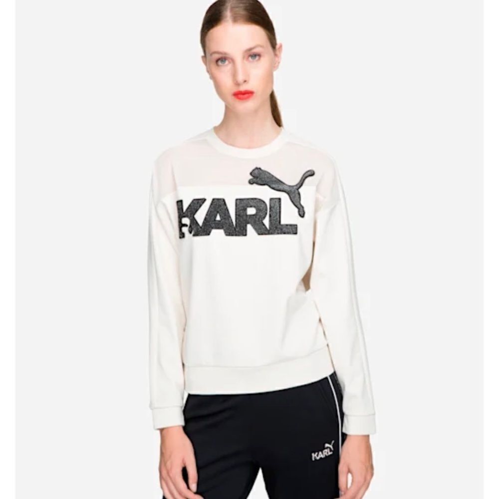 Puma x Karl Lagerfeld Crew Birch Logo Sweatshirt